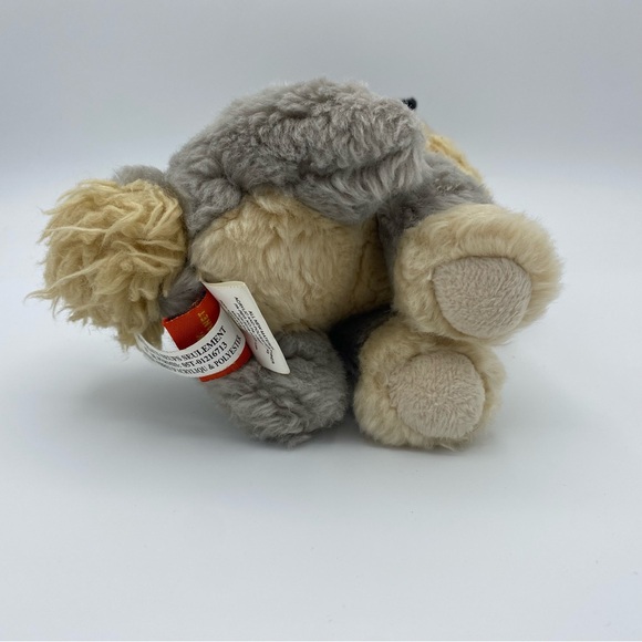 Adventure Planet Plush Wolf Toy 7 Inches Stuffed Animal Gray Brown Well Loved - Picture 6 of 7